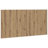 Tête de lit chêne artisanal 160x1,5x80 cm bois d'ingénierie 580999580999