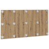 Tête de lit chêne artisanal 160x1,5x80 cm bois d'ingénierie 580999580999