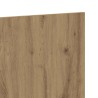 Tête de lit chêne artisanal 160x1,5x80 cm bois d'ingénierie 580999580999