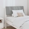 Tête de lit capitonnée Gris clair 75 cm Pin massif 581001581001