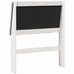 Tête de lit capitonnée Gris clair 75 cm Pin massif 581009581009