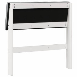 Tête de lit capitonnée Gris clair 75 cm Pin massif 581010581010