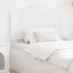 Tête de lit Blanc Brillant Bois d'ingénierie 581012581012