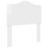 Tête de lit Blanc Brillant Bois d'ingénierie 581012581012