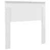 Tête de lit Blanc Brillant Bois d'ingénierie 581014581014