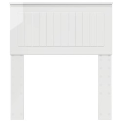Tête de lit Blanc Brillant Bois d'ingénierie 581015581015