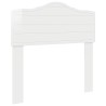 Tête de lit Blanc Brillant Bois d'ingénierie 581016581016