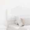 Tête de lit Blanc Brillant Bois d'ingénierie 581016581016