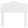 Tête de lit Blanc Brillant Bois d'ingénierie 581016581016