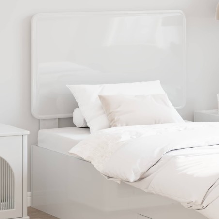 Tête de lit Blanc Brillant Bois d'ingénierie 581021581021