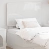 Tête de lit Blanc Brillant Bois d'ingénierie 581021581021