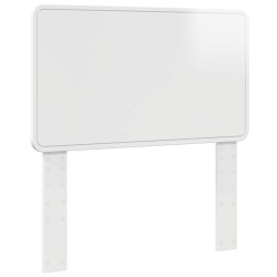 Tête de lit Blanc Brillant Bois d'ingénierie 581021581021