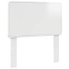 Tête de lit Blanc Brillant Bois d'ingénierie 581021581021