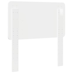 Tête de lit Blanc Brillant Bois d'ingénierie 581021581021