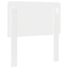 Tête de lit Blanc Brillant Bois d'ingénierie 581021581021