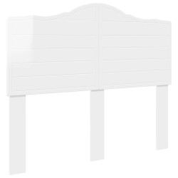 Tête de lit Blanc Brillant Bois d'ingénierie 581022581022