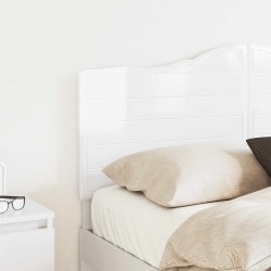Tête de lit Blanc Brillant Bois d'ingénierie 581022581022