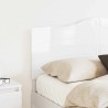 Tête de lit Blanc Brillant Bois d'ingénierie 581022581022