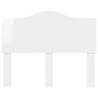 Tête de lit Blanc Brillant Bois d'ingénierie 581022581022