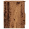 Table de chevet vieux bois 40x40x50 cm bois d’ingénierie 581030581030