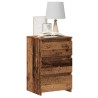 Table de chevet vieux bois 40x35x62,5 cm bois d'ingénierie 581032581032