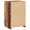 Table de chevet vieux bois 40x35x62,5 cm bois d'ingénierie 581032581032