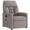 Fauteuil de massage inclinable Taupe Tissu 581033581033