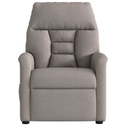 Fauteuil de massage inclinable Taupe Tissu 581033581033