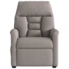 Fauteuil de massage inclinable Taupe Tissu 581033581033