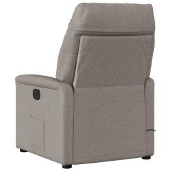 Fauteuil de massage inclinable Taupe Tissu 581033581033