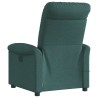 Fauteuil de massage inclinable Vert foncé Tissu 581035581035