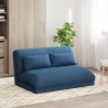 Fauteuil de sol ajustable Bleu Tissu 581037581037