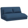 Fauteuil de sol ajustable Bleu Tissu 581037581037