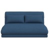 Fauteuil de sol ajustable Bleu Tissu 581037581037