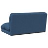 Fauteuil de sol ajustable Bleu Tissu 581037581037
