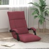 Fauteuil de sol ajustable Bordeaux Tissu 581038581038