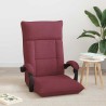 Fauteuil de sol ajustable Bordeaux Tissu 581038581038