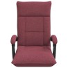 Fauteuil de sol ajustable Bordeaux Tissu 581038581038