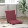 Fauteuil de sol ajustable Bordeaux Tissu 581039581039