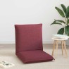 Fauteuil de sol ajustable Bordeaux Tissu 581039581039