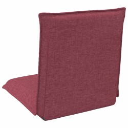 Fauteuil de sol ajustable Bordeaux Tissu 581039581039