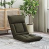 Fauteuil de sol ajustable Vert armée Tissu 581040581040