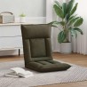 Fauteuil de sol ajustable Vert armée Tissu 581040581040