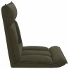 Fauteuil de sol ajustable Vert armée Tissu 581040581040