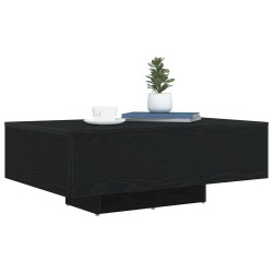 Table basse Chêne noir 85 x 55 x 31 cm Bois d'ingénierie 581042581042