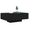 Table basse Chêne noir 85 x 55 x 31 cm Bois d'ingénierie 581042581042