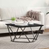 Table basse Chêne noir 80 x 80 x 45 cm 581051581051