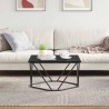 Table basse Chêne noir 80 x 80 x 45 cm 581051581051