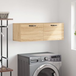 Armoire murale chêne sonoma 100x36,5x35 cm bois d'ingénierie 581061581061