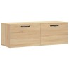 Armoire murale chêne sonoma 100x36,5x35 cm bois d'ingénierie 581061581061